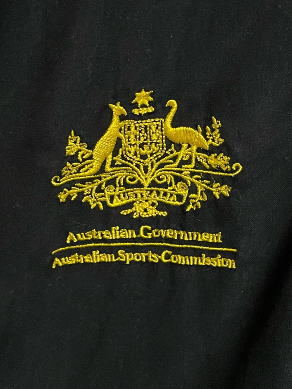 Champion Navy Green Windbreaker Vintage 90s Australian Government Men’s 3XL - Picture 4 of 15